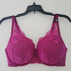 NWT Torrid | Push-Up Plunge Bra Lace Pink